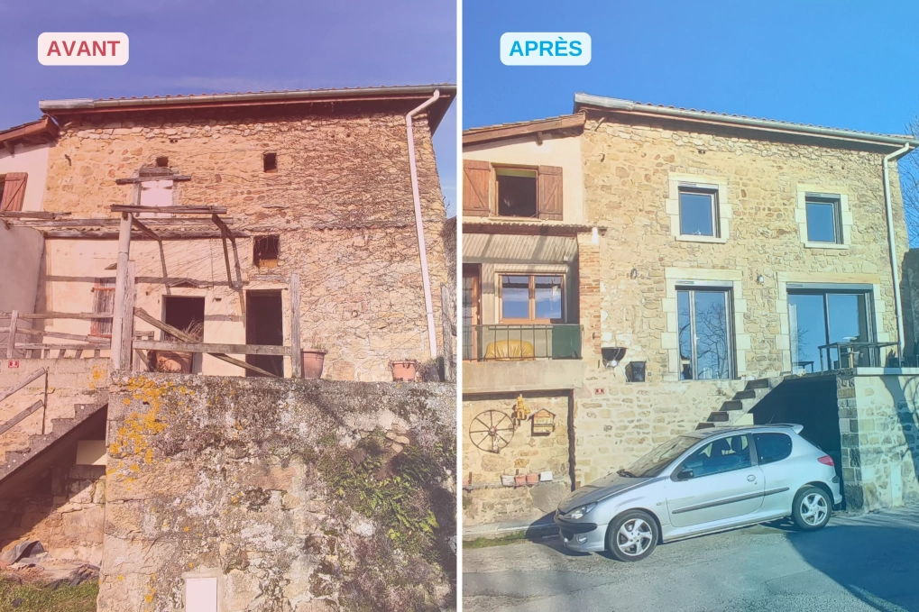 Réalisations de rénovation énergétique