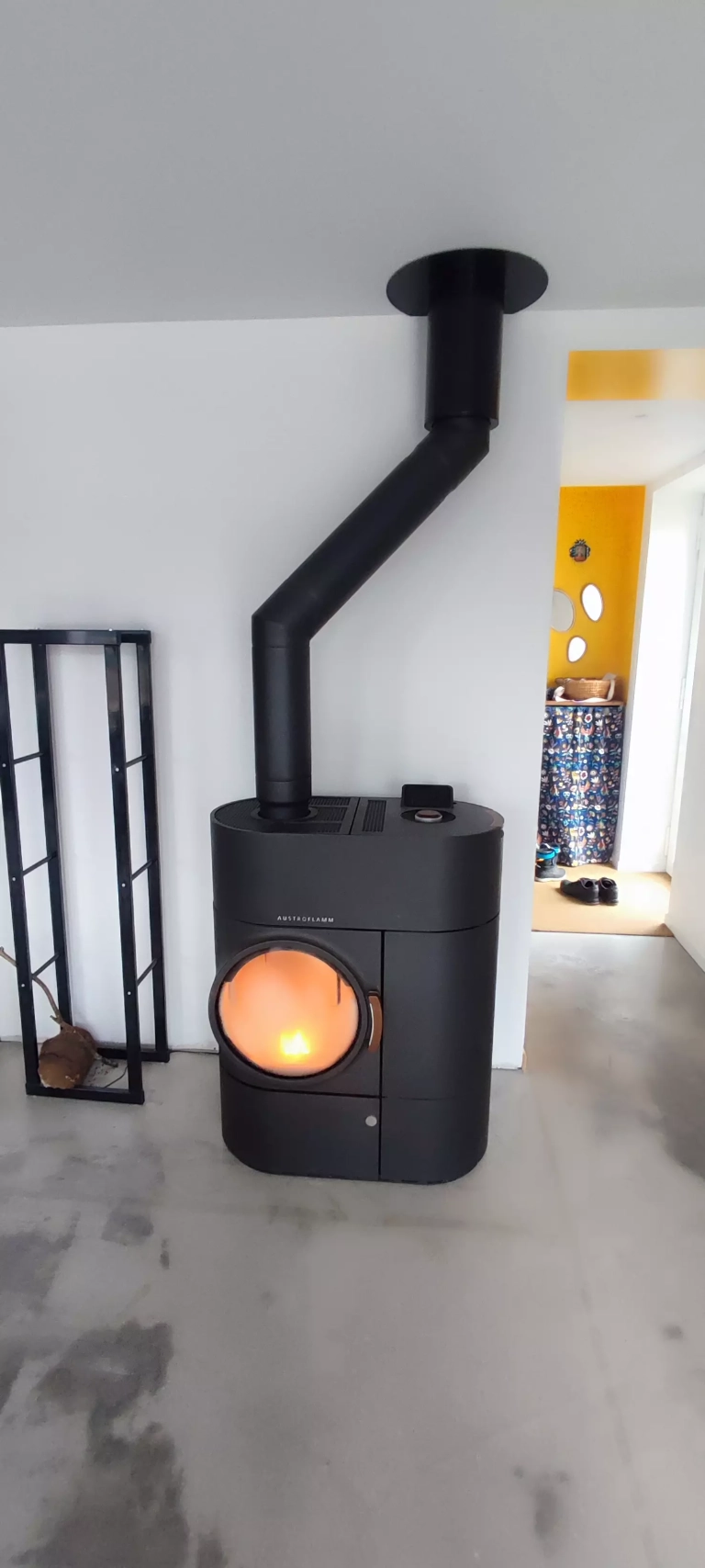 Rénovation énergétique Saint Étienne 1 Poêle à granulés