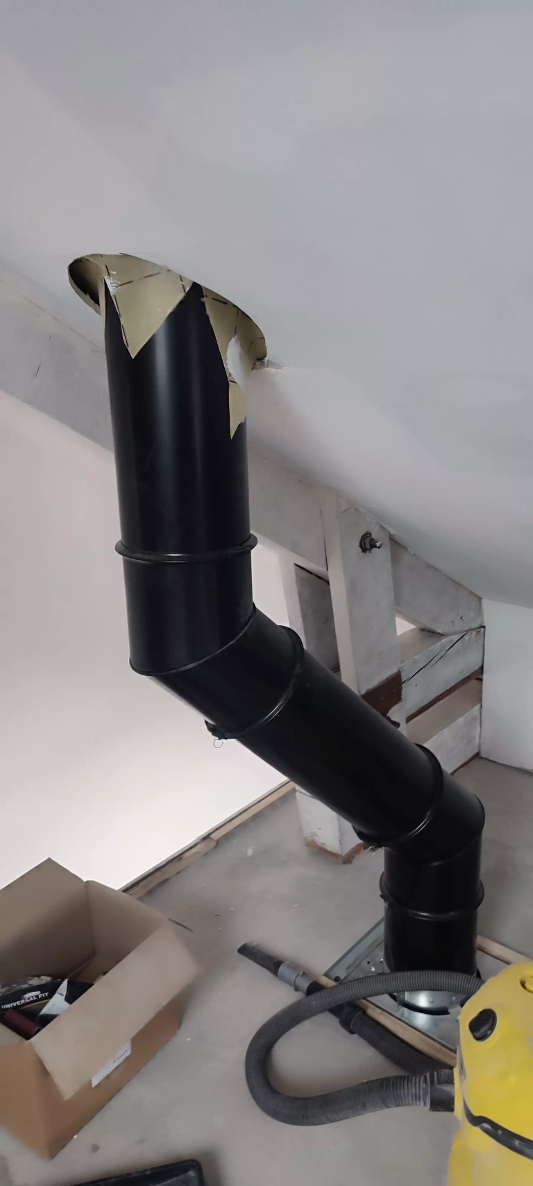 Rénovation énergétique Saint Étienne 6 Conduit de fumé
